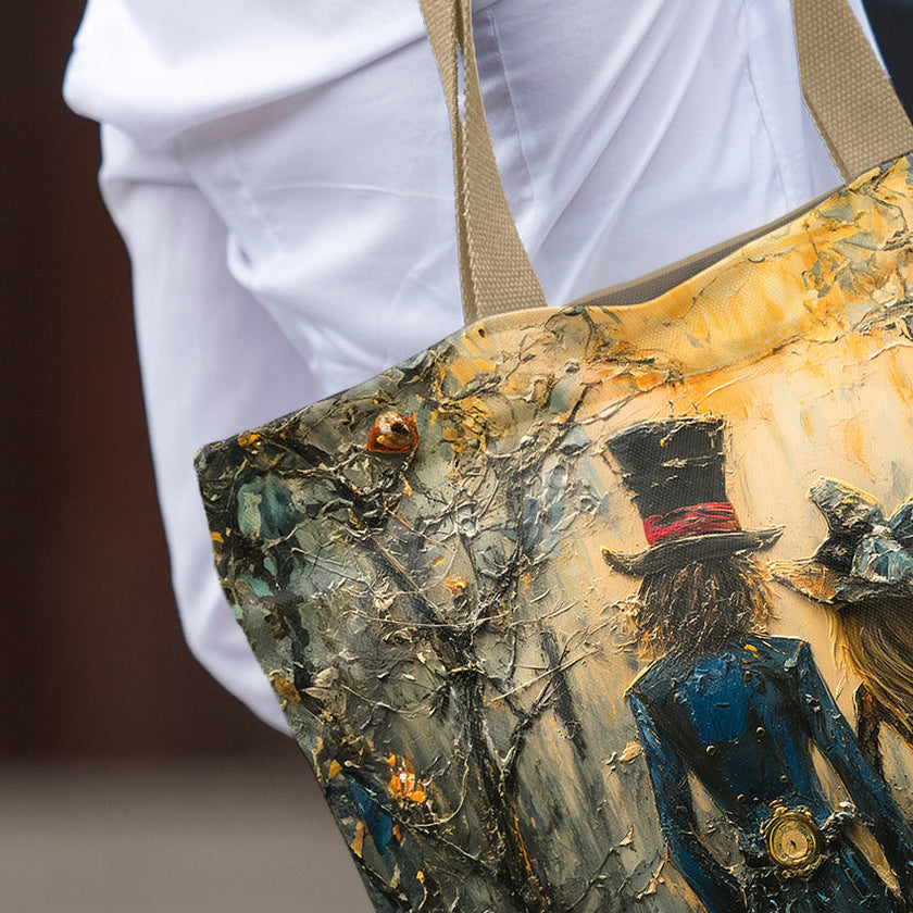 Einkaufstasche Imagine „Alice und der Hutmacher“