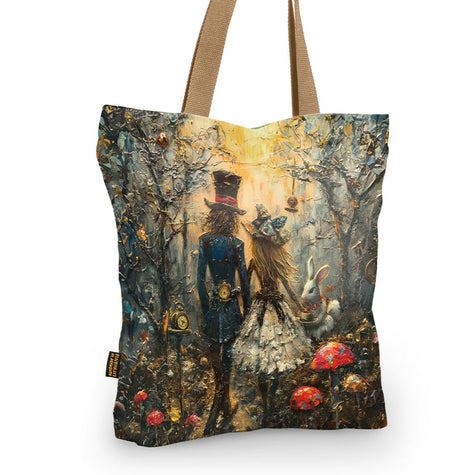 Einkaufstasche Imagine „Alice und der Hutmacher“