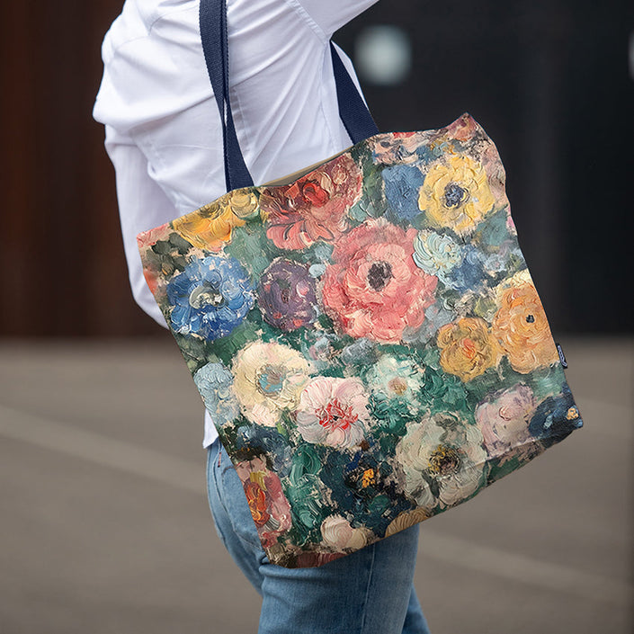 Einkaufstasche Imagine „Blumen für Monet“