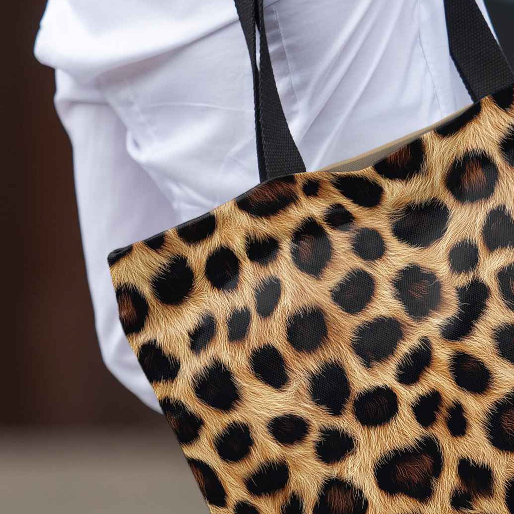 Einkaufstasche Classy „Leopard“
