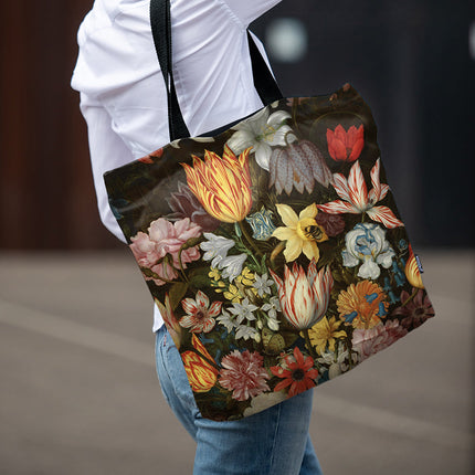 Einkaufstasche Ambrosius Bosschaert „Stillleben mit Blumen“