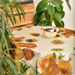 Tischdecke aus recyceltem Stoff Vincent van Gogh „Sonnenblumen-Muster“