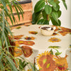 Tischdecke aus recyceltem Stoff Vincent van Gogh „Sonnenblumen-Muster“