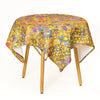 Tischdecke aus recyceltem Stoff Gustav Klimt „Der Kuss“ 