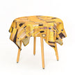 Tischdecke aus recyceltem Stoff Gustav Klimt „Der Kuss“ 