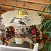 Tischdecke aus recyceltem Stoff Ambrosius Bosschaert „Stillleben mit Blumen“ 