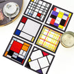 Tischsets „Piet Mondrian“ (6 Stück)