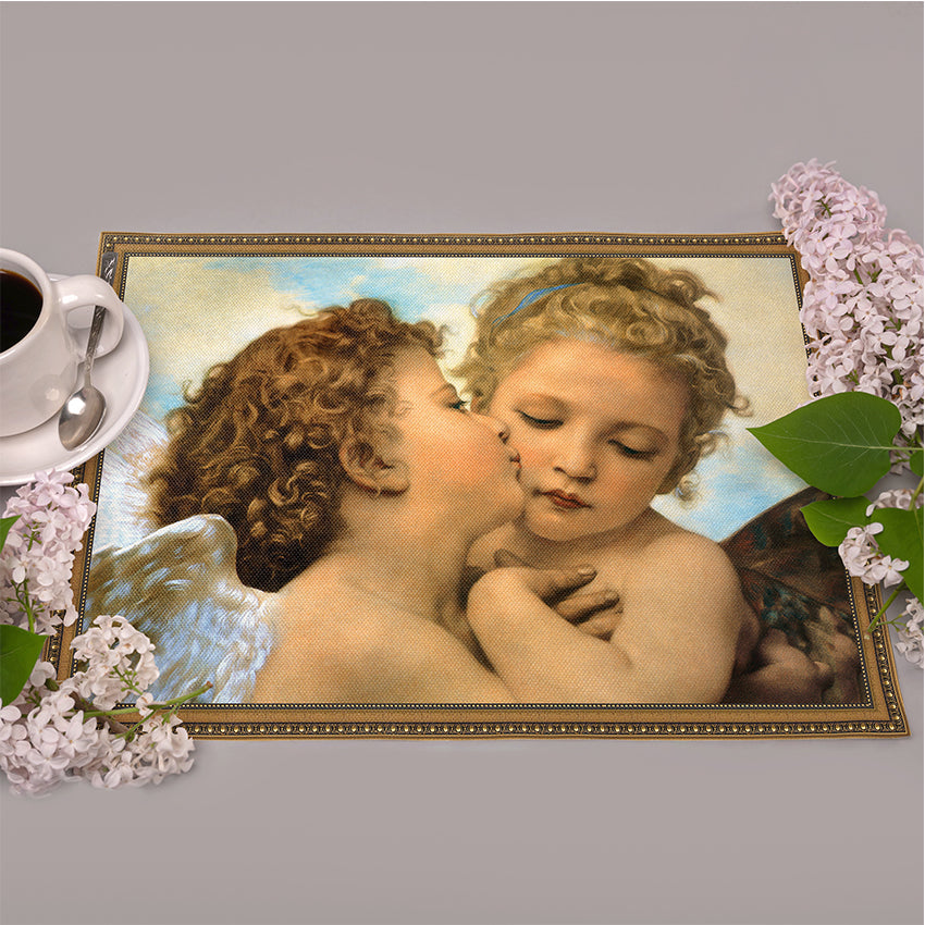 Längliche Tischsets „Renaissance-Engel