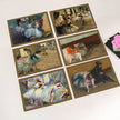 Längliche „Edgar Degas