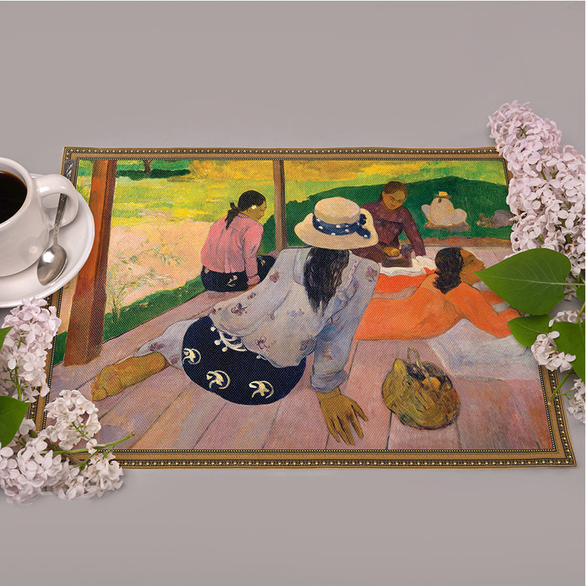 Längliche Tischsets „Paul Gaugin“ (6 Stück)
