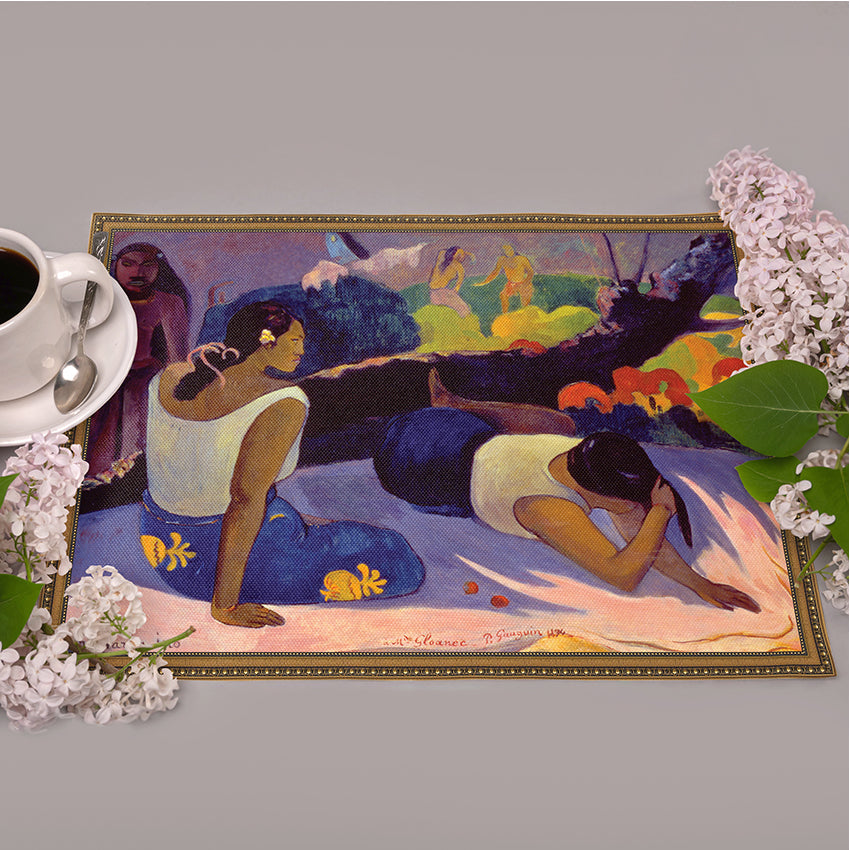 Längliche Tischsets „Paul Gaugin“ (6 Stück)