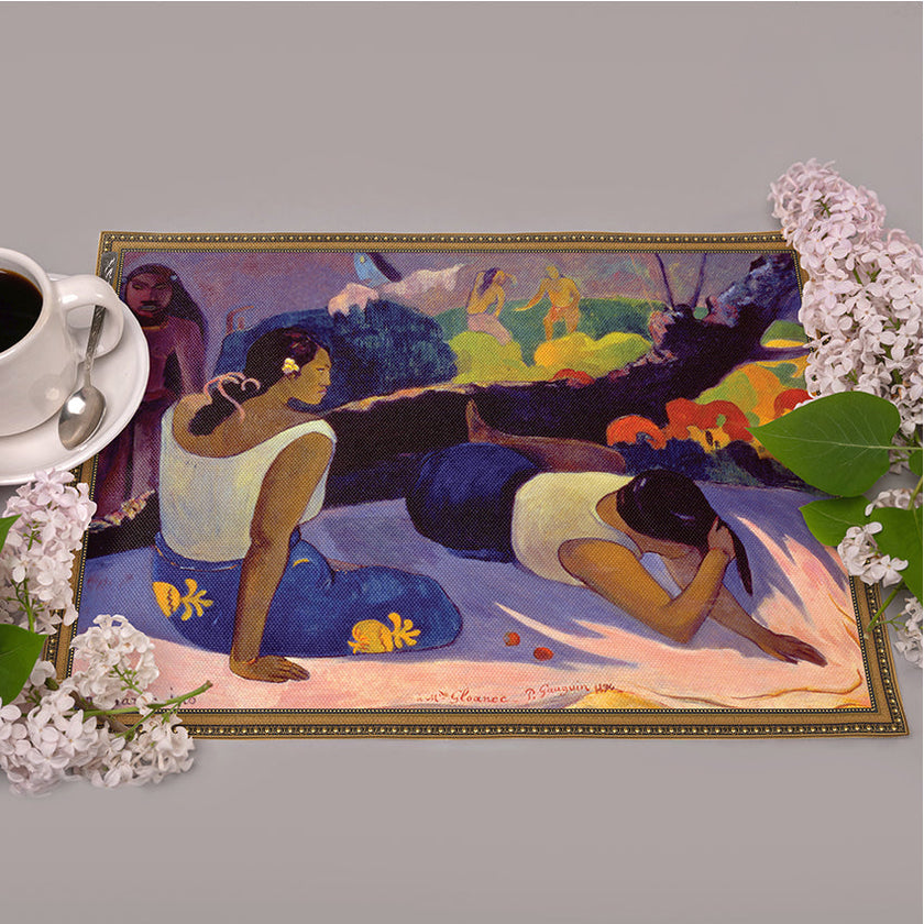 Längliche Tischsets „Paul Gaugin“ (6 Stück)