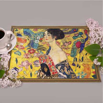 Längliche Tischsets „Gustav Klimt“ (6 Stück)