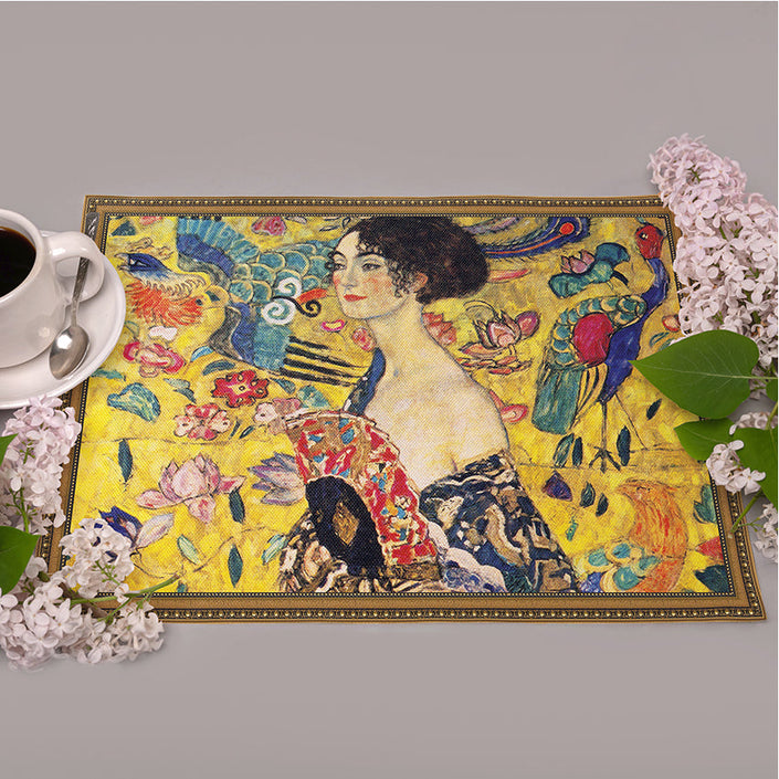 Längliche Tischsets „Gustav Klimt“ (6 Stück)