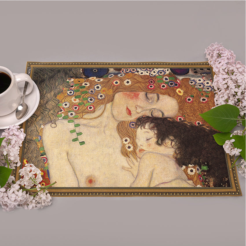 Längliche Tischsets „Gustav Klimt“ (6 Stück)