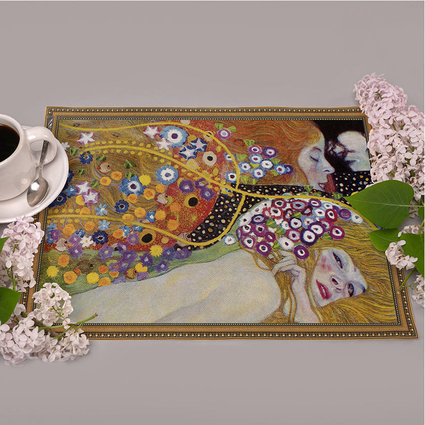 Längliche Tischsets „Gustav Klimt“ (6 Stück)