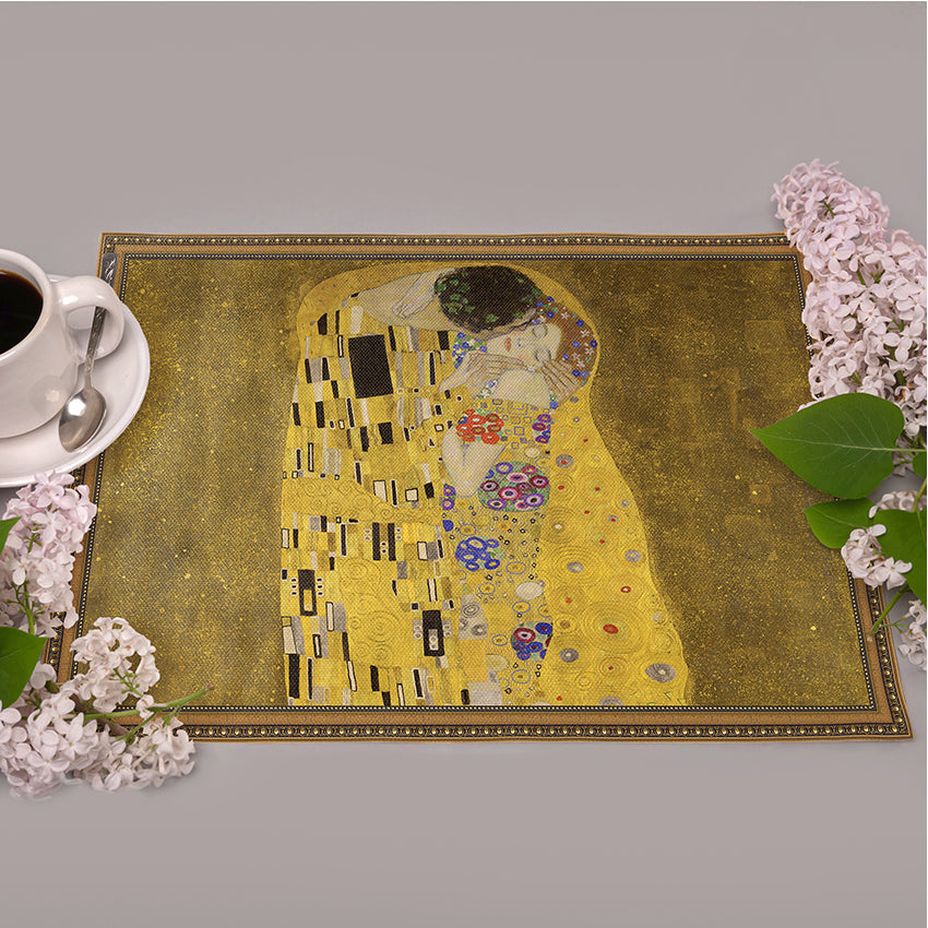 Längliche Tischsets „Gustav Klimt“ (6 Stück)