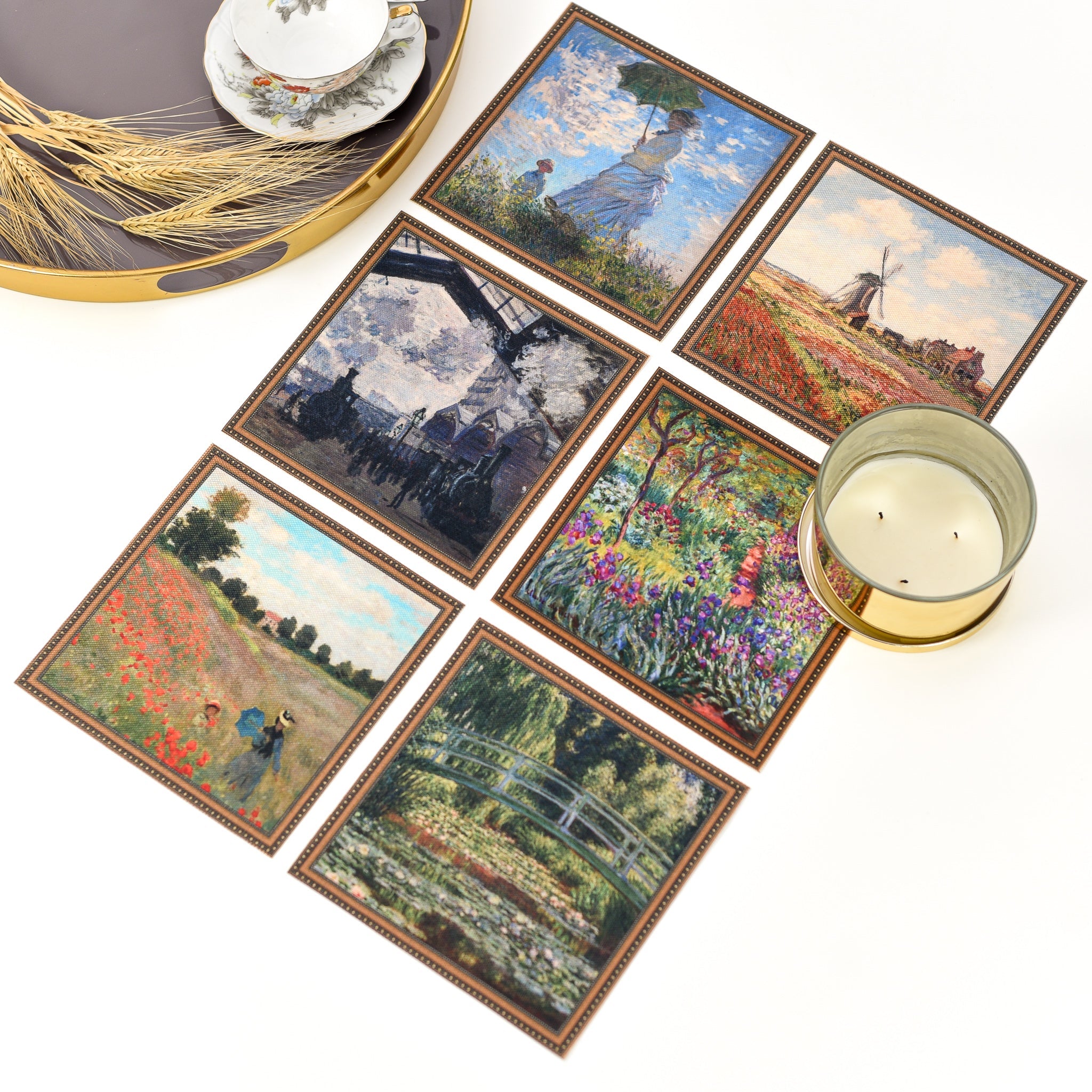 Tischsets „Claude Monet“ (6 Stück)