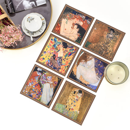 Tischsets „Gustav Klimt“ (6 Stück)