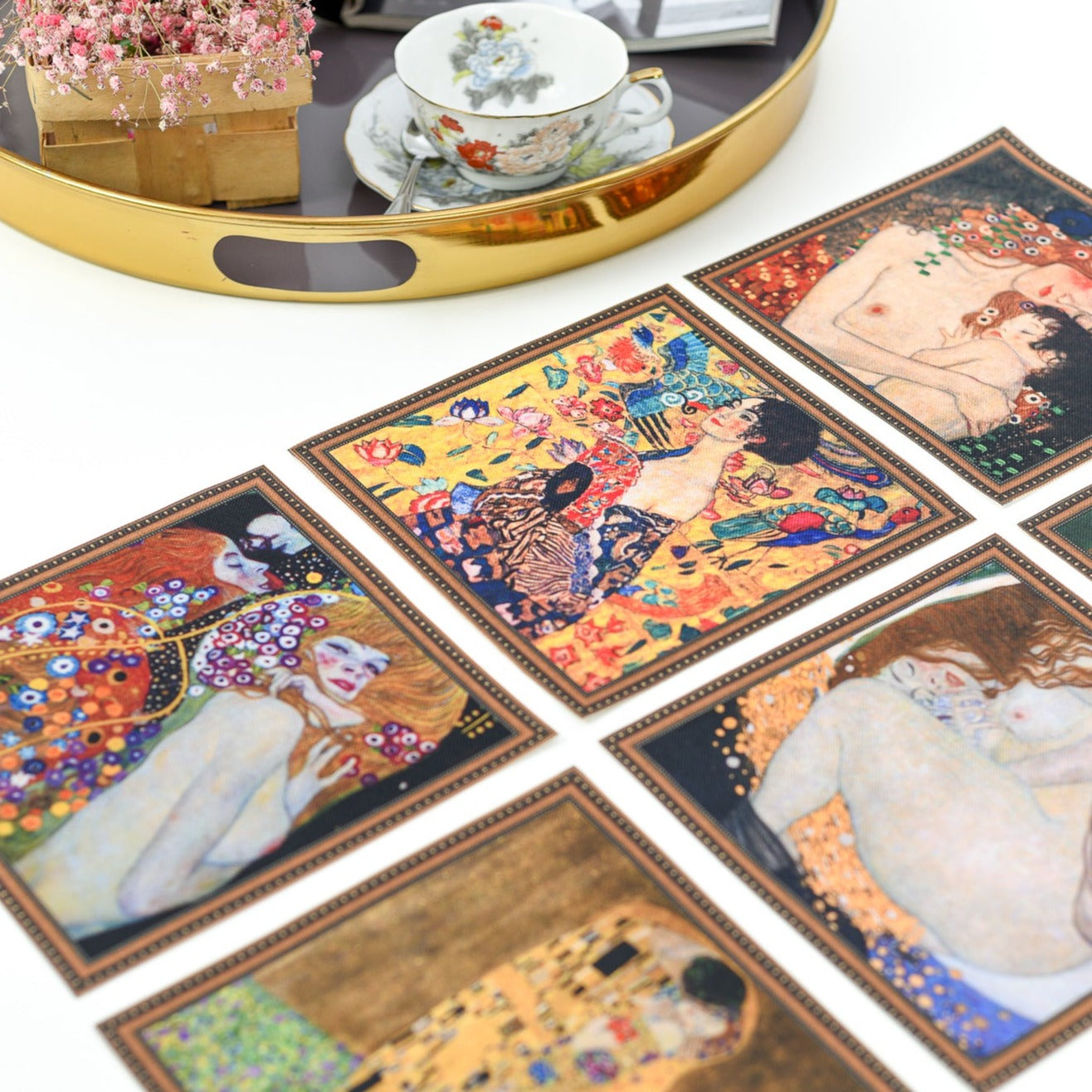 Tischsets „Gustav Klimt“ (6 Stück)