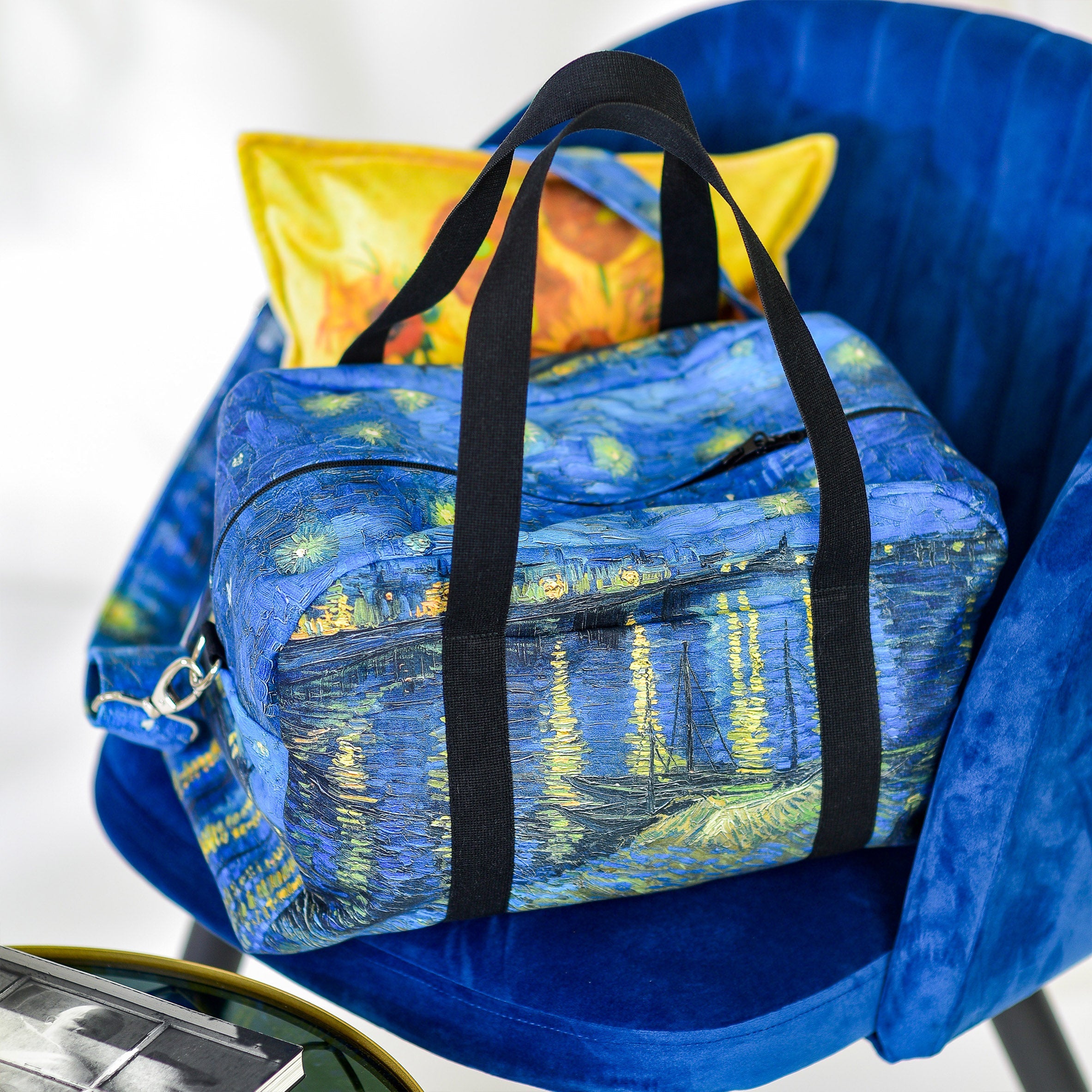 Reisetasche Vincent van Gogh „Sternennacht über der Rhone“