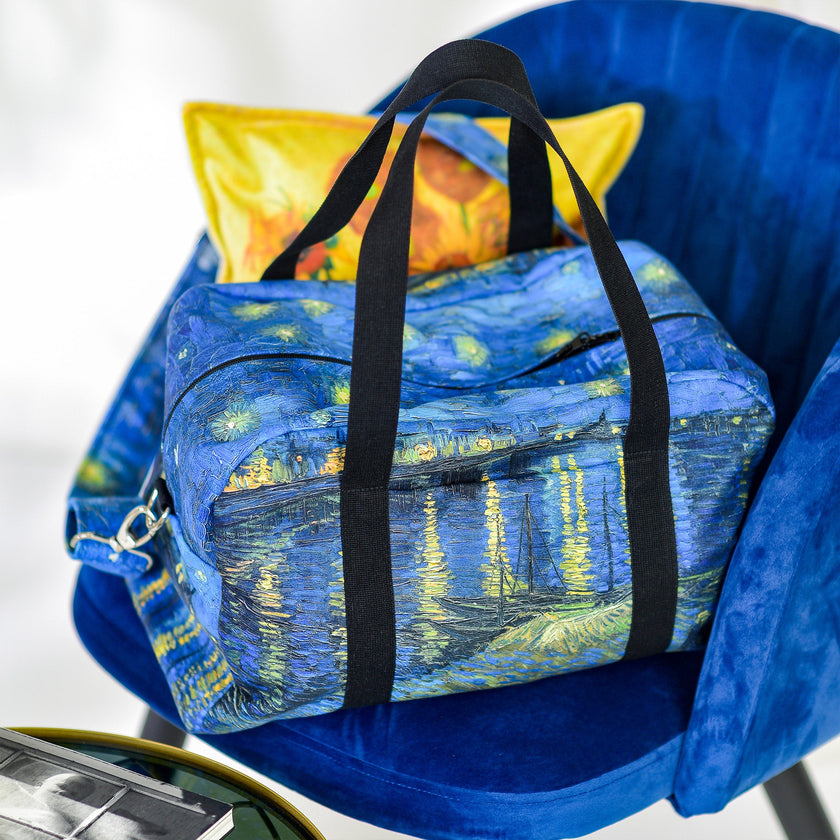 Reisetasche Vincent van Gogh „Sternennacht über der Rhone“