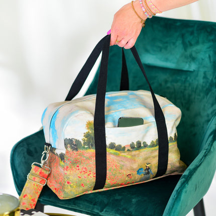 Reisetasche Claude Monet „Mohnblumen“