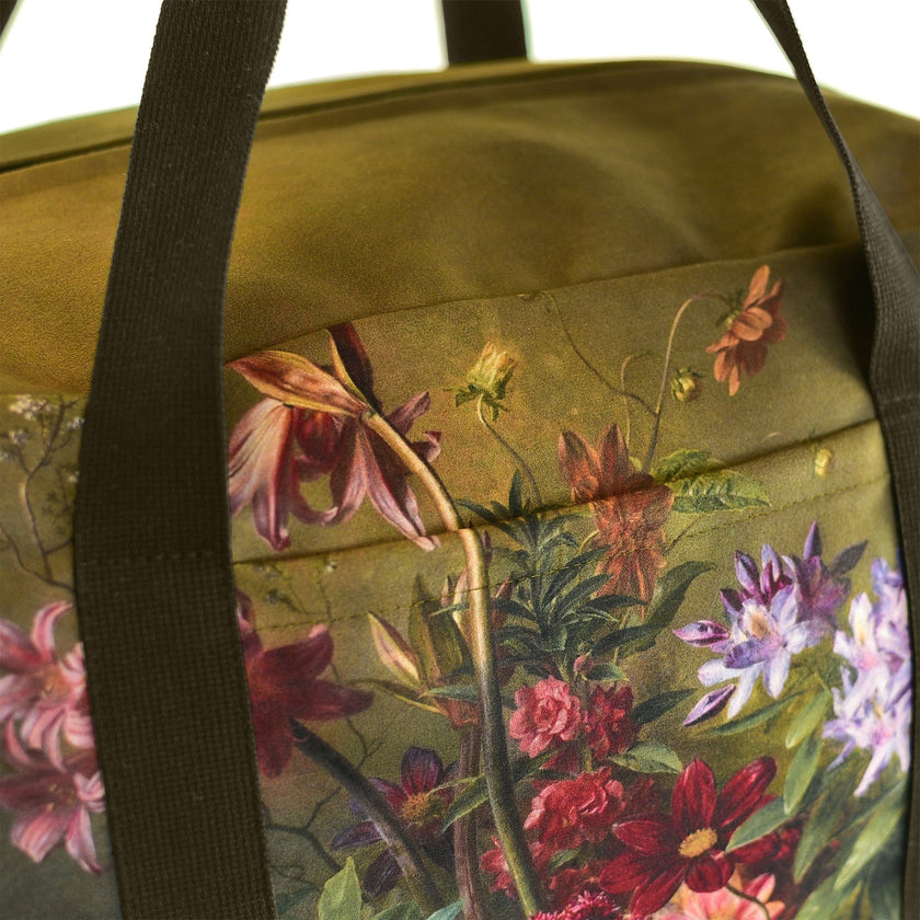 Reisetasche Gregorius van Os „Stillleben mit Blumen in einer griechischen Vase“