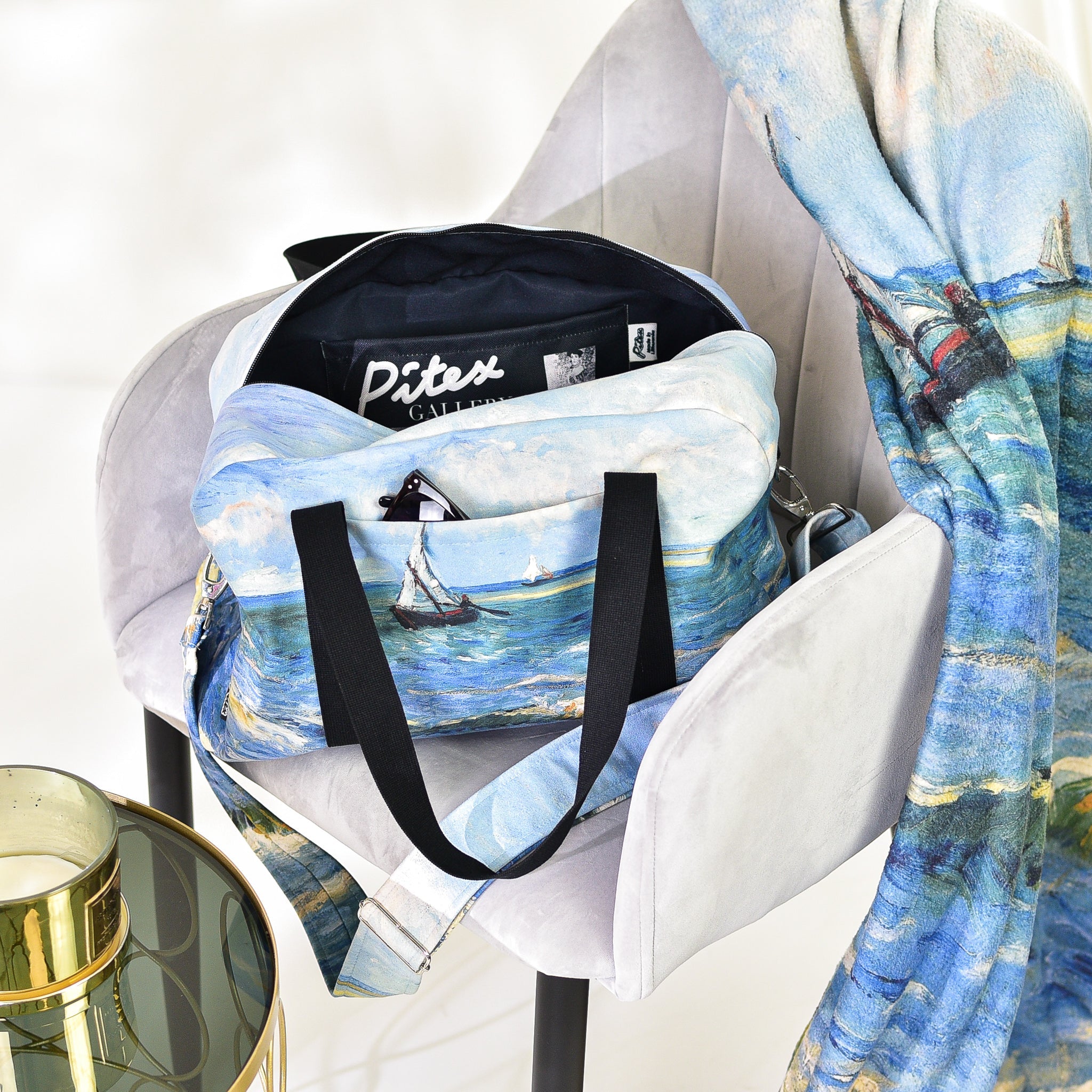Reisetasche Vincent van Gogh „Das Meer bei Les Saintes-Maries-de-la-Mer“