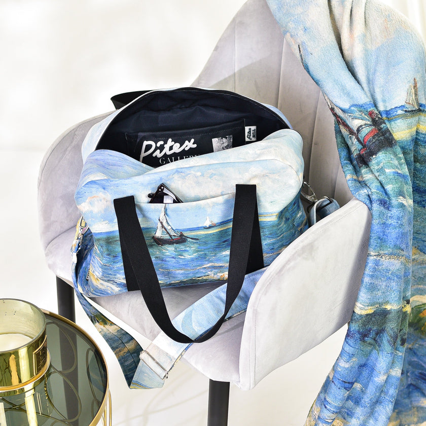 Reisetasche Vincent van Gogh „Das Meer bei Les Saintes-Maries-de-la-Mer“