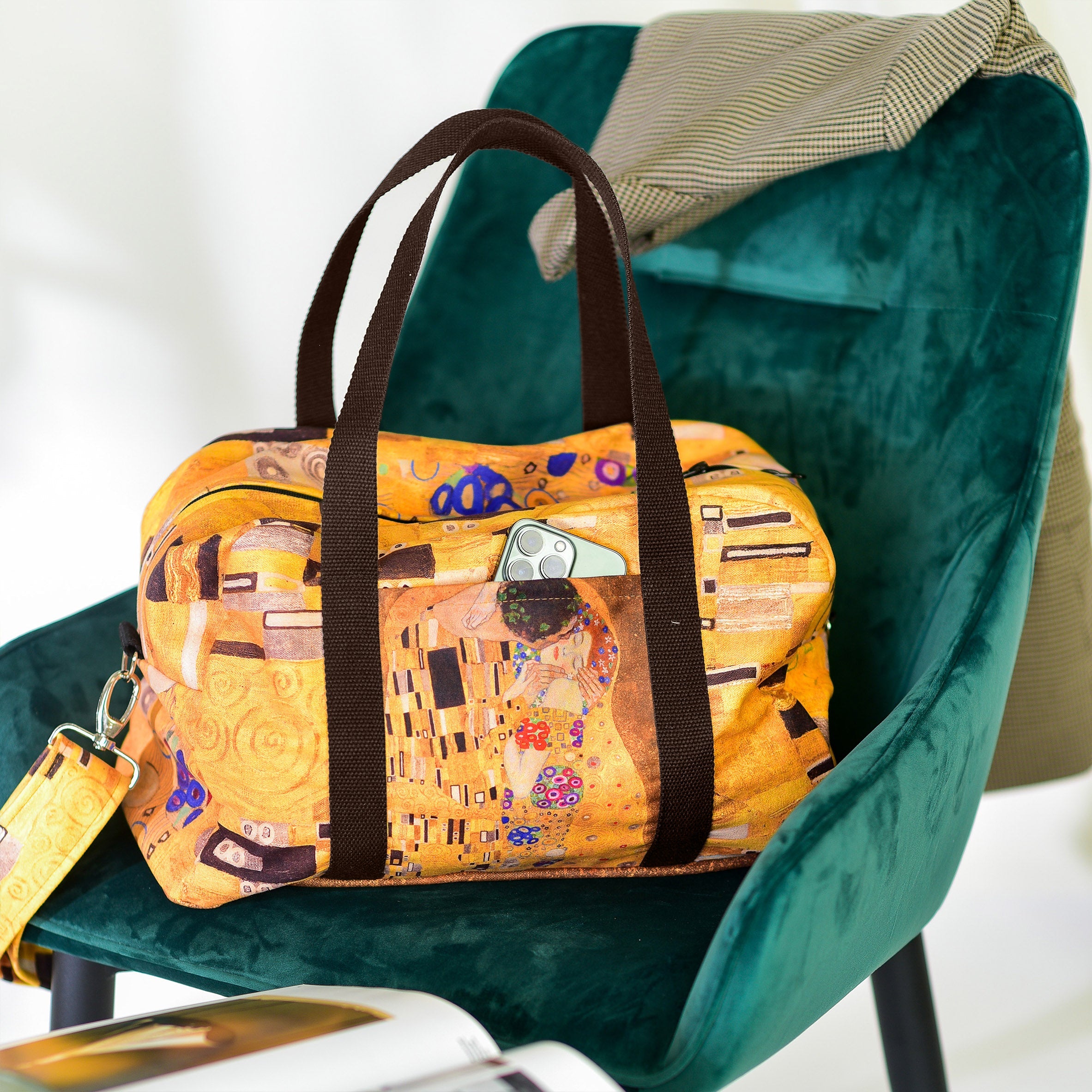 Reisetasche Gustav Klimt „Der Kuss“