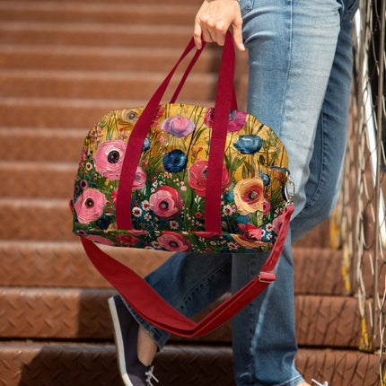 Reisetasche Imagine „Blumen für Klimt“