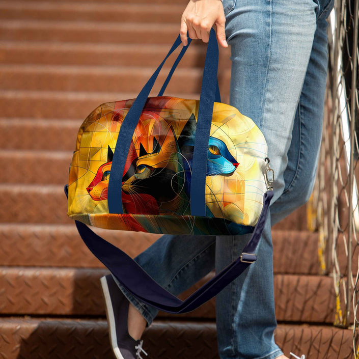 Reisetasche Imagine „Kunst Katze“