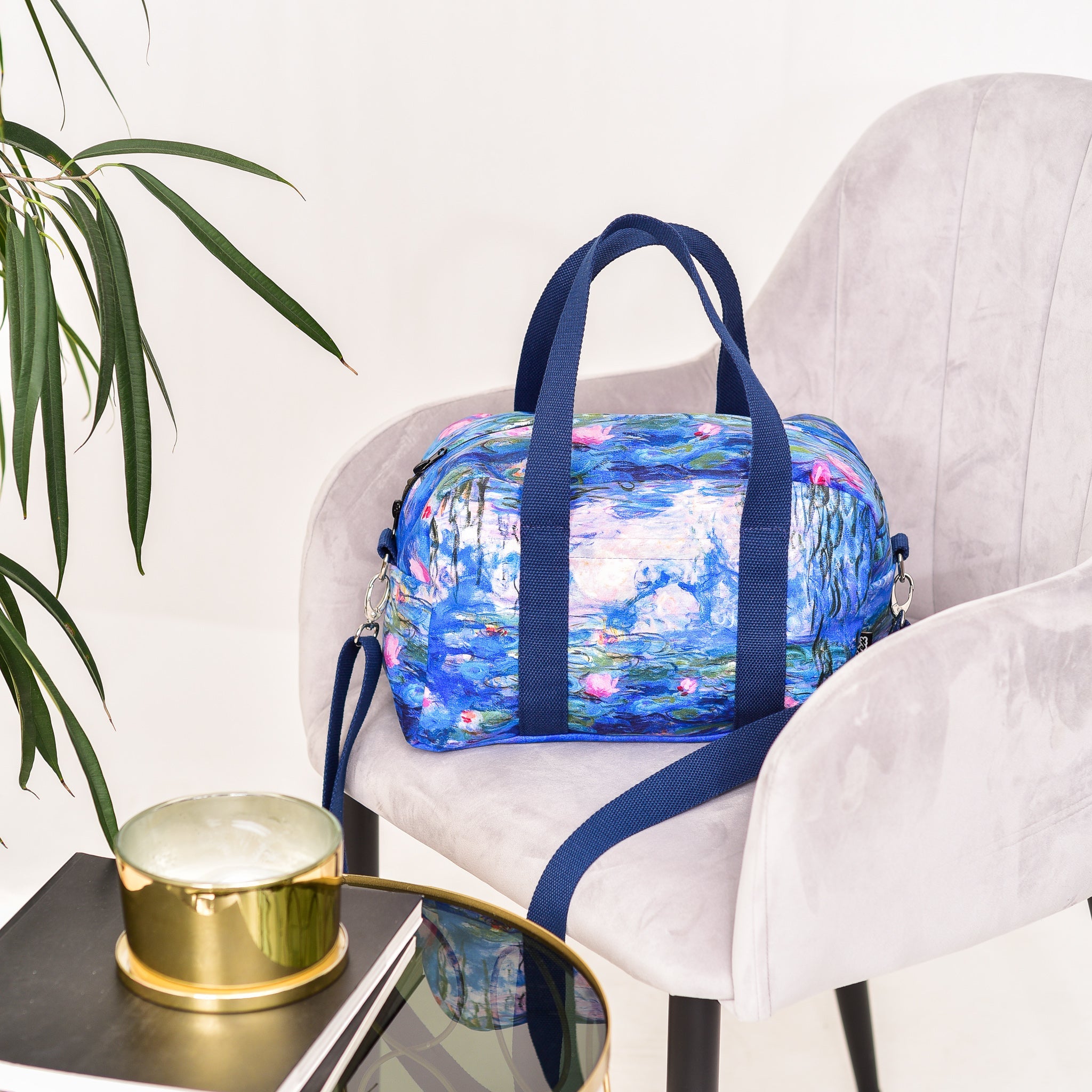 Reisetasche Claude Monet „Seerosen“