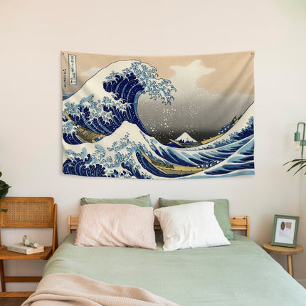 Wandbehang Hokusai „Die große Welle vor Kanagawa“