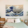 Wandbehang Hokusai „Die große Welle vor Kanagawa“