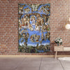 Wandbehang Michelangelo „Das Jüngste Gericht“