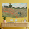 Wandbehang Claude Monet „Mohnfeld“