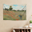 Wandbehang Claude Monet „Mohnfeld“