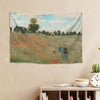 Wandbehang Claude Monet „Mohnfeld“