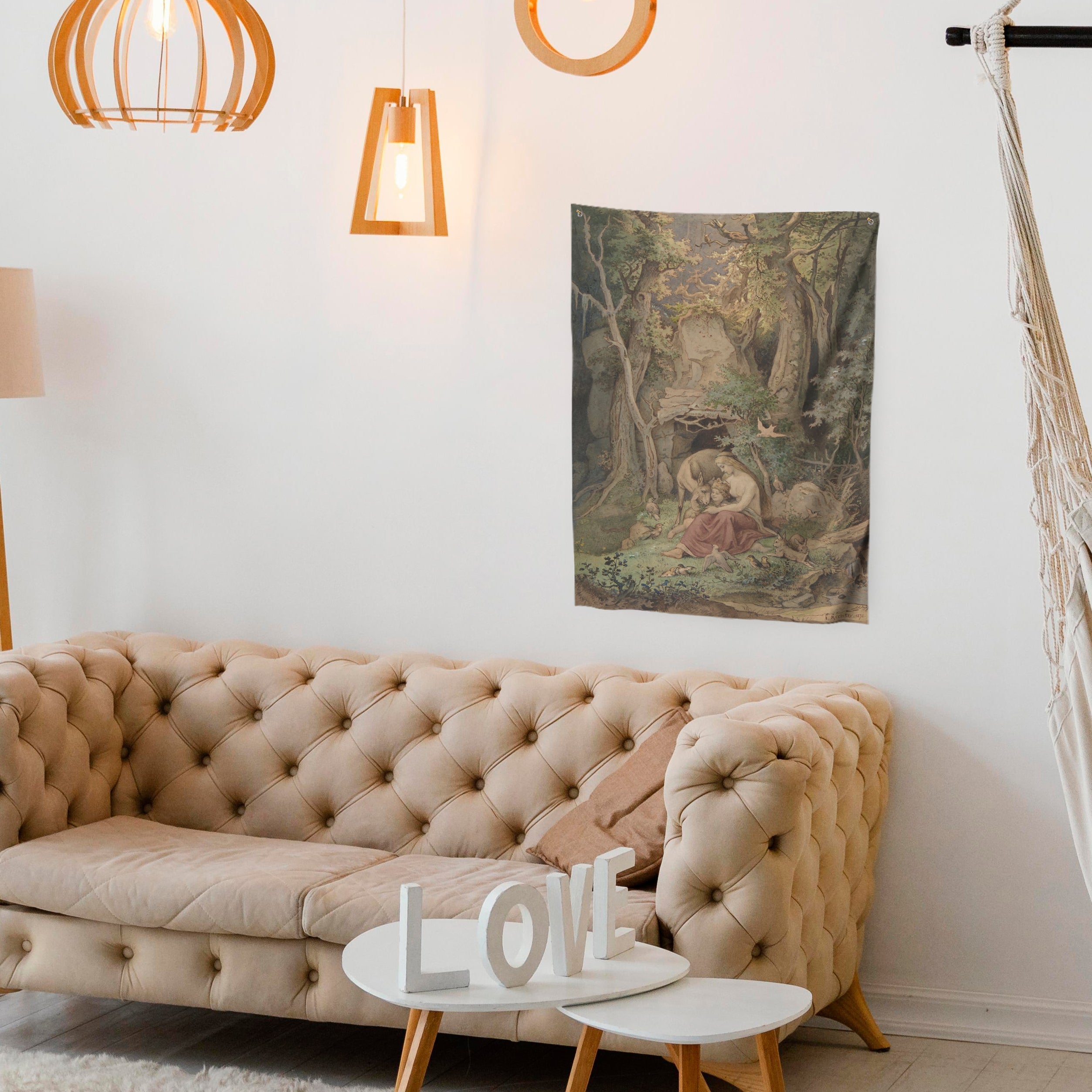 Personalisierter Wandbehang