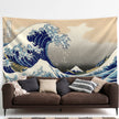 Wandbehang Hokusai „Die große Welle vor Kanagawa“