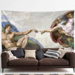 Wandbehang Michelangelo „Die Erschaffung Adams“