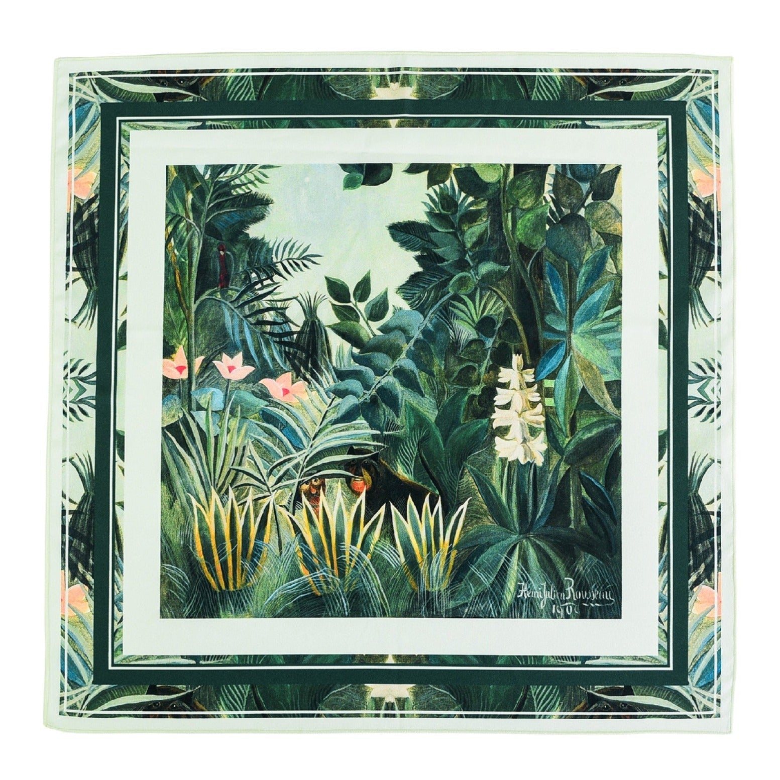 Halstuch Henri Rousseau „Der äquatoriale Dschungel“