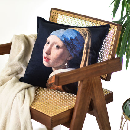Zierkissen Johannes Vermeer „Mädchen mit dem Perlenohrring“