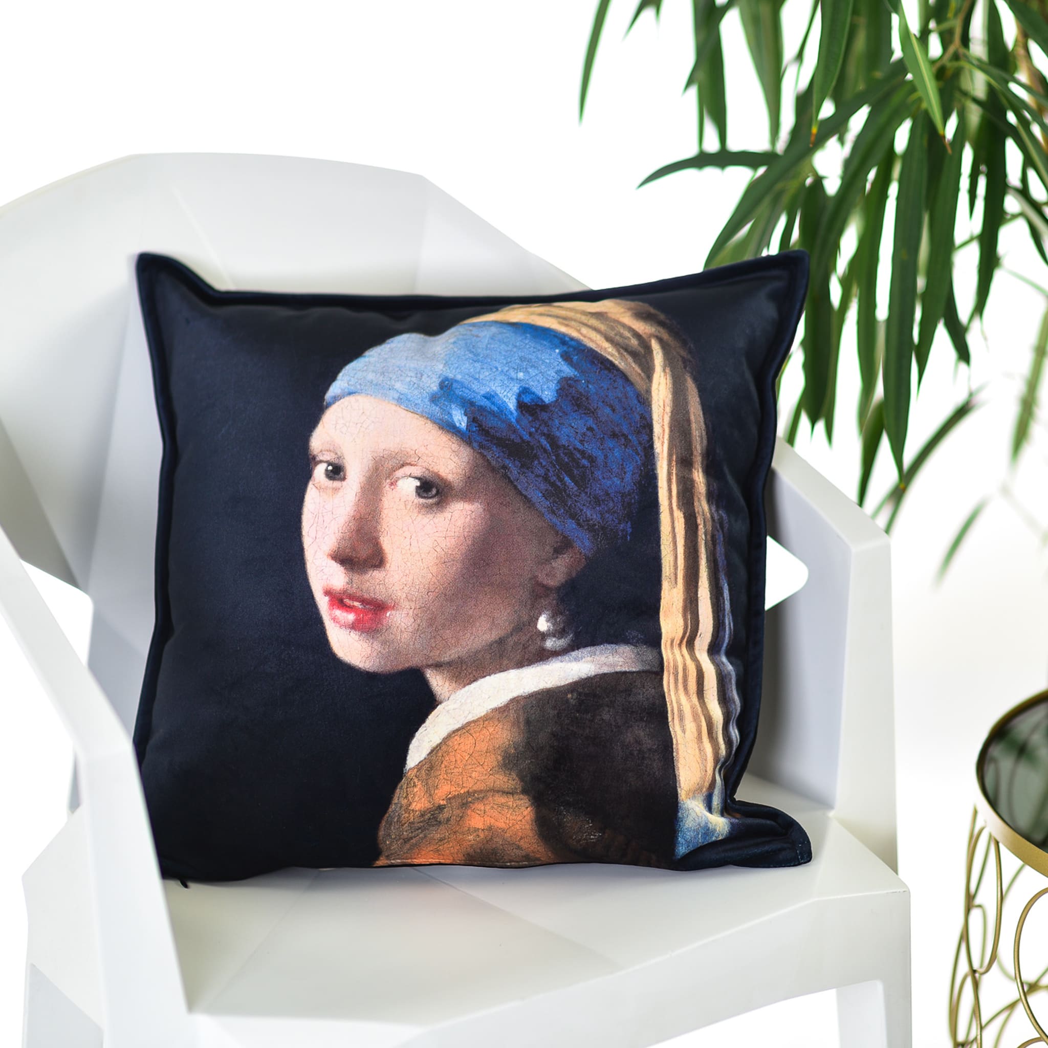 Zierkissen Johannes Vermeer „Mädchen mit dem Perlenohrring“