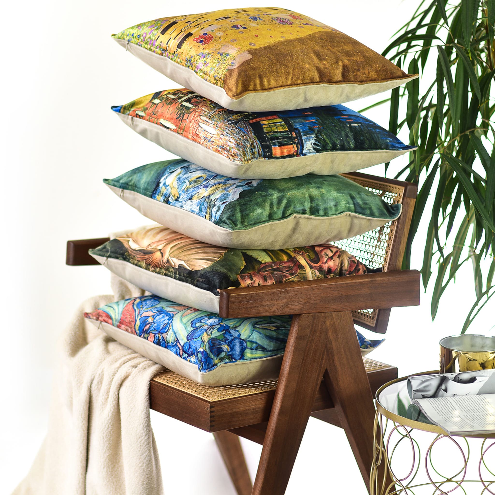 Zierkissen Classy „Pied-de-poule“