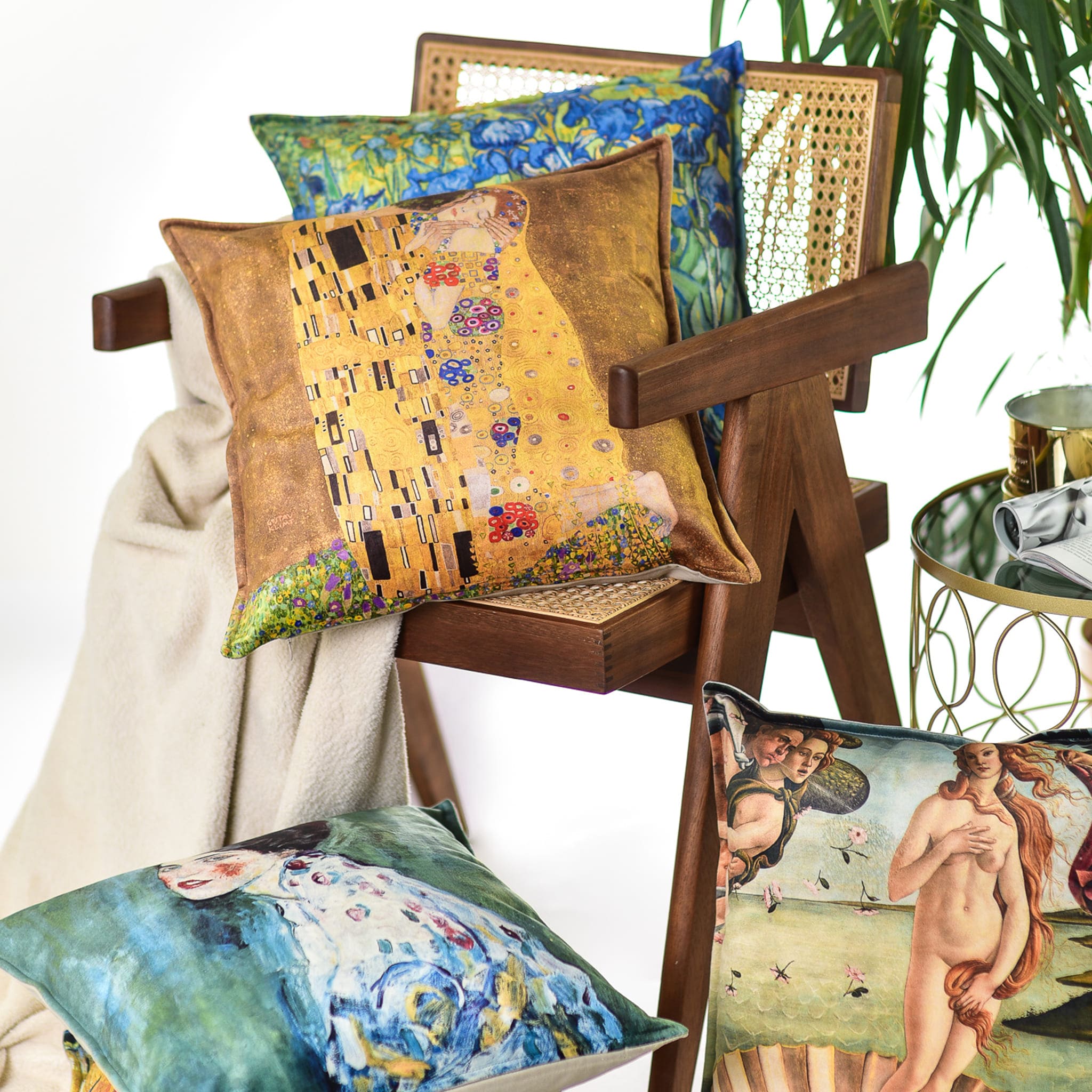 Zierkissen Classy „Pied-de-poule“