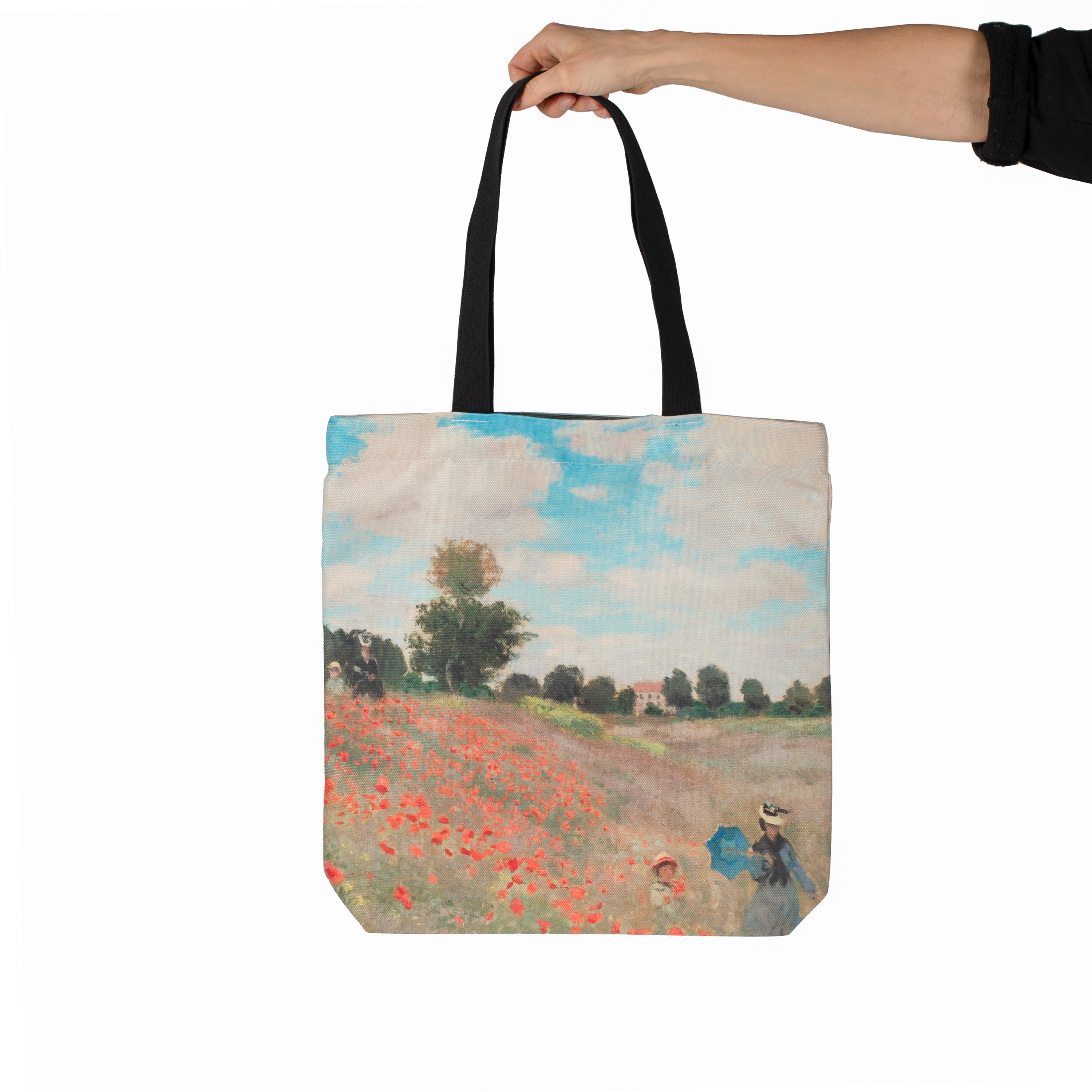 Einkaufstasche Claude Monet „Mohnblumen“