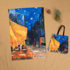 Handtuch Vincent van Gogh „Caféterrasse am Abend“
